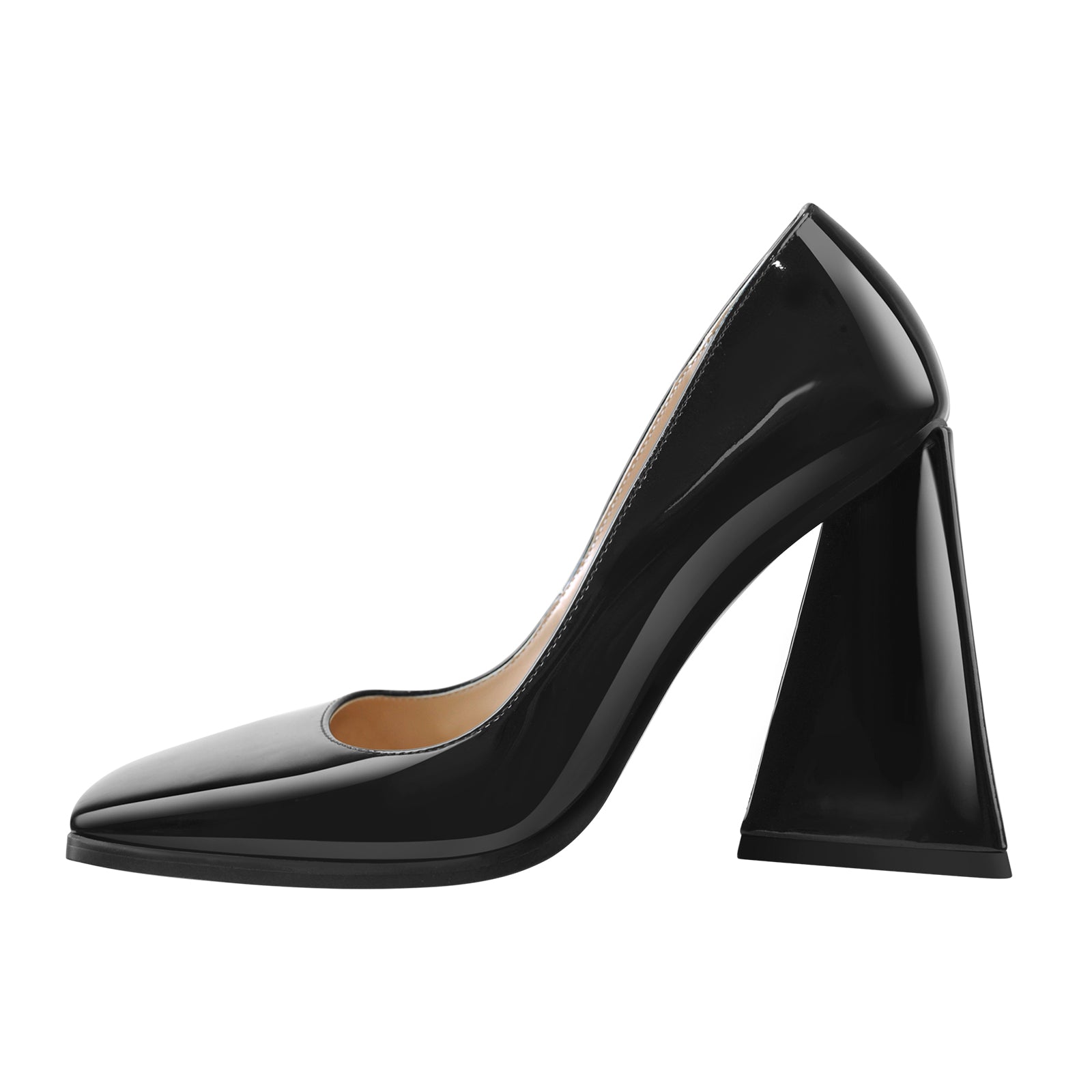 Nine west henra flared cheap heel pump