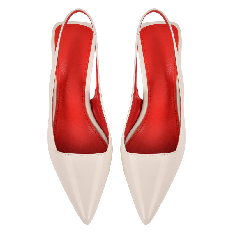 Pointed Toe Stiletto Slingback High Heels