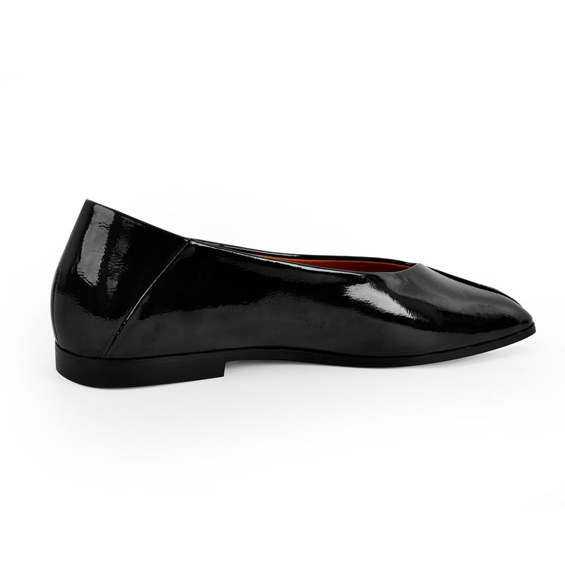 Square Toe Slip-on Flats