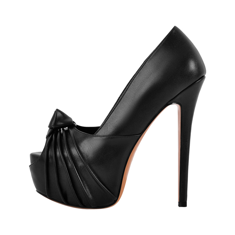 Peep Toe Platform Stiletto High Heels