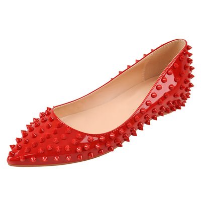 Pointed Toe Rivets Flats