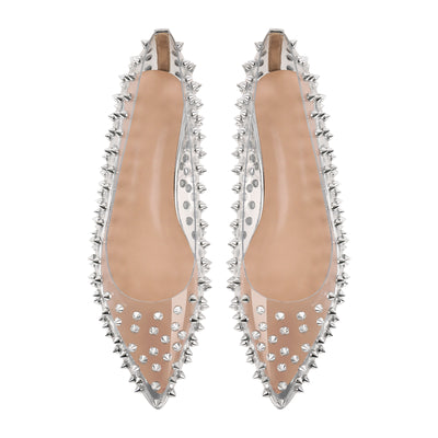 Pointed Toe Rivets Flats