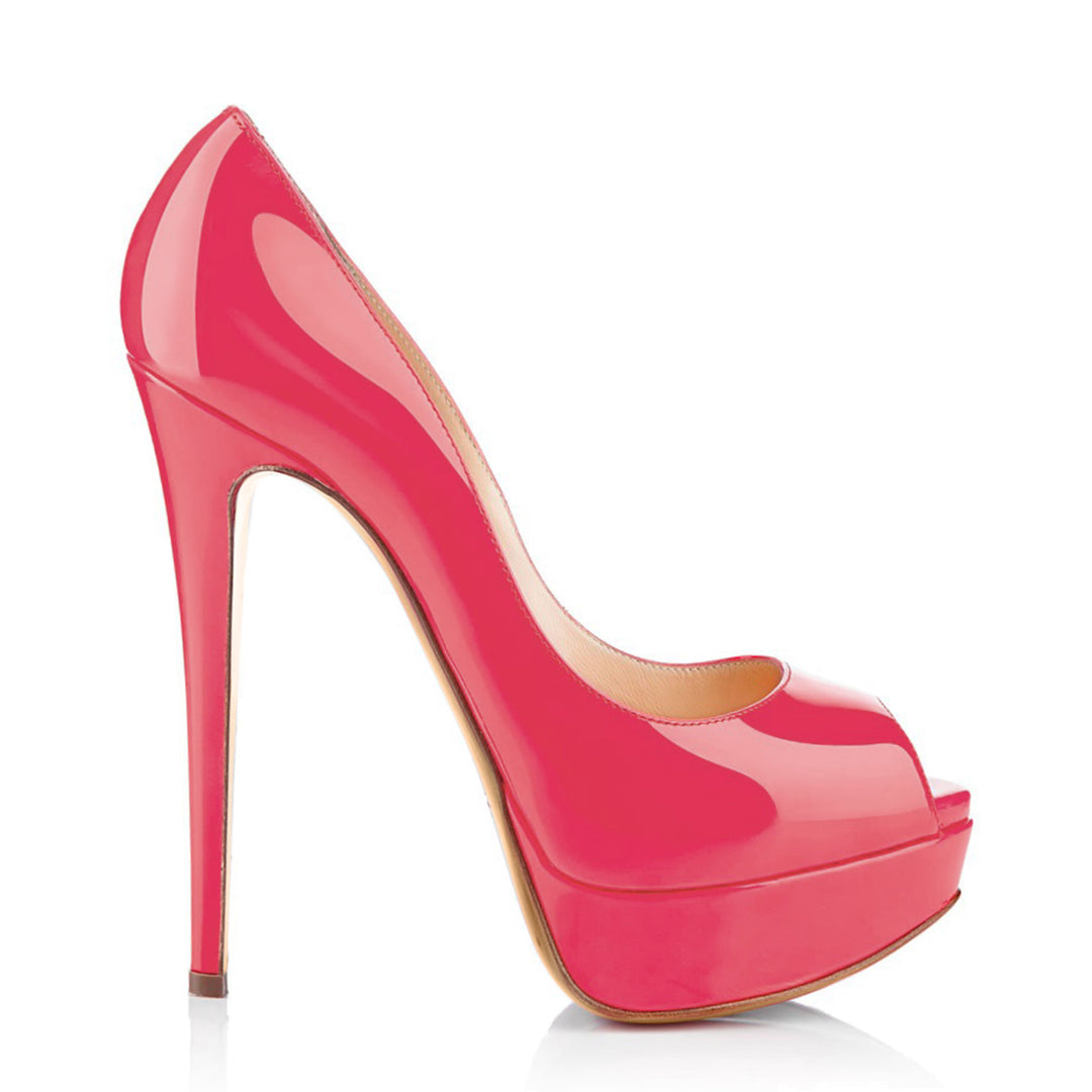 Peep toe pump heels best sale