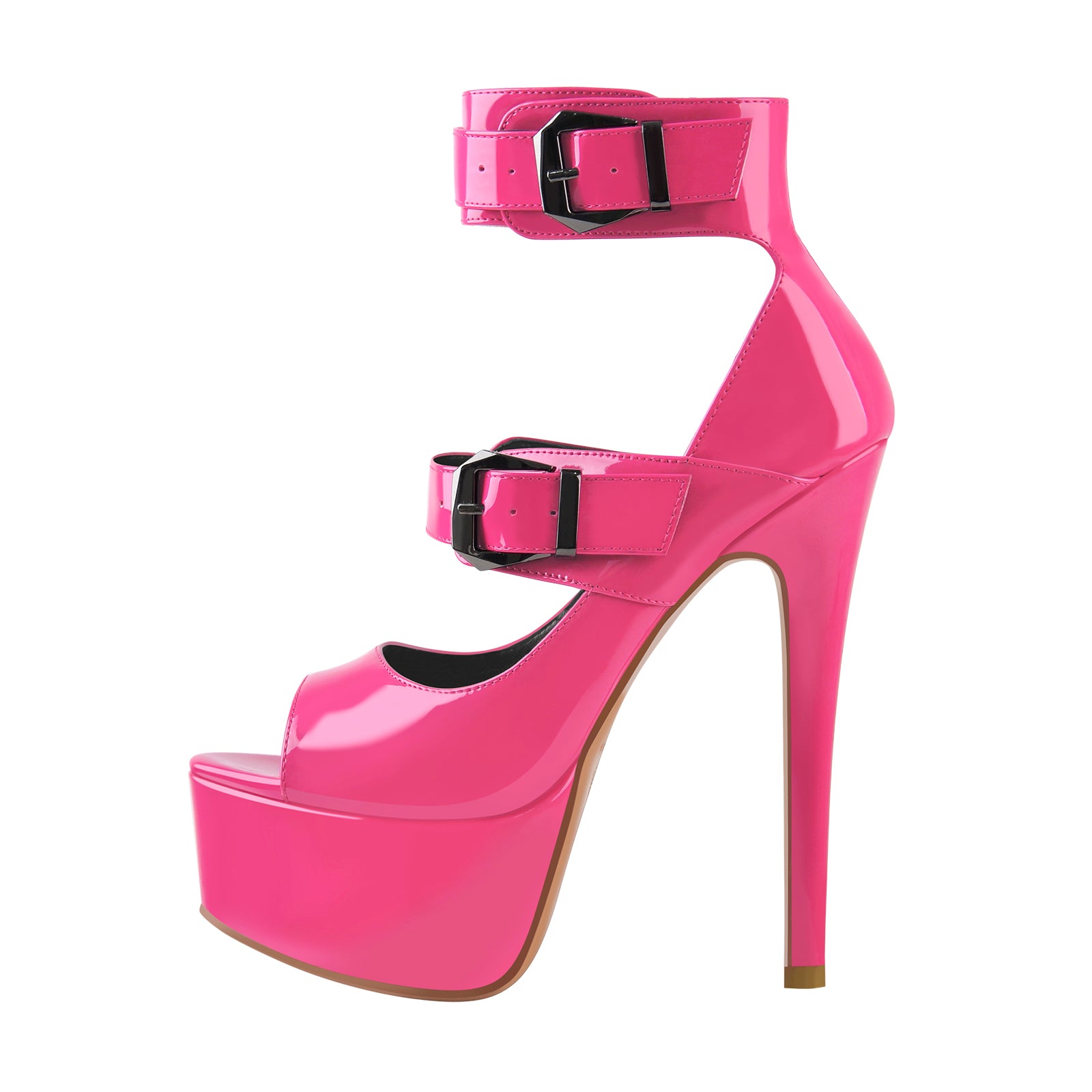 Peep Toe Platform Sandals High Heel Stilettos – Onlymaker