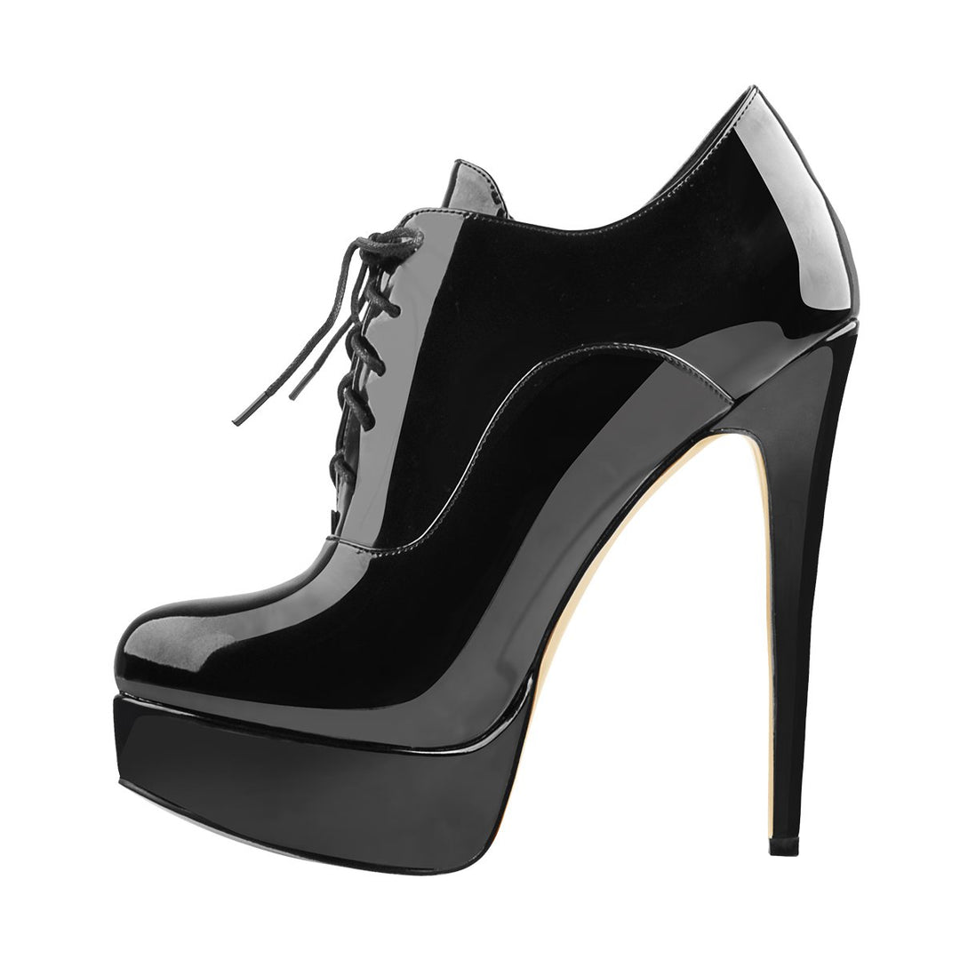 Patent stiletto ankle boots best sale